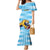 Custom Rugby Argentina Family Matching Mermaid Dress and Hawaiian Shirt Pumitas Go Champions