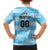 Custom Rugby Argentina Family Matching Off The Shoulder Long Sleeve Dress and Hawaiian Shirt Pumitas Go Champions