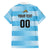 Custom Rugby Argentina Family Matching Off The Shoulder Long Sleeve Dress and Hawaiian Shirt Pumitas Go Champions