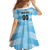 Custom Rugby Argentina Family Matching Off Shoulder Maxi Dress and Hawaiian Shirt Pumitas Go Champions