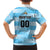 Custom Rugby Argentina Family Matching Short Sleeve Bodycon Dress and Hawaiian Shirt Pumitas Go Champions