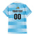 Custom Rugby Argentina Family Matching Short Sleeve Bodycon Dress and Hawaiian Shirt Pumitas Go Champions
