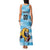 Custom Rugby Argentina Family Matching Tank Maxi Dress and Hawaiian Shirt Pumitas Go Champions