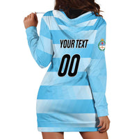 Custom Rugby Argentina Hoodie Dress Pumitas Go Champions
