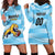 Custom Rugby Argentina Hoodie Dress Pumitas Go Champions