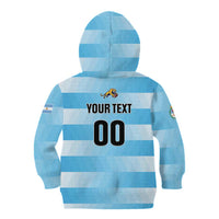 Custom Rugby Argentina Kid Hoodie Pumitas Go Champions