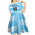 Custom Rugby Argentina Kid Short Sleeve Dress Pumitas Go Champions