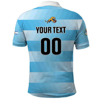 Custom Rugby Argentina Polo Shirt Pumitas Go Champions