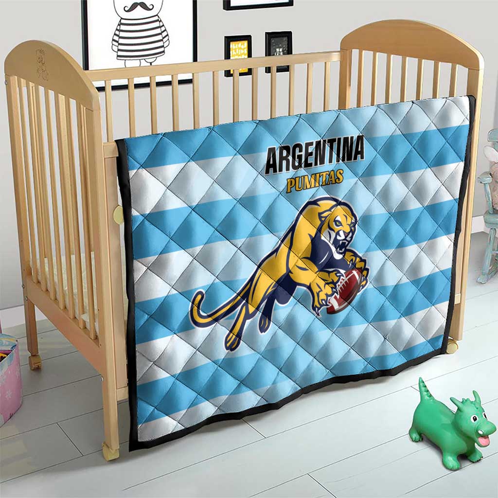 Rugby Argentina Quilt Pumitas Go Champions