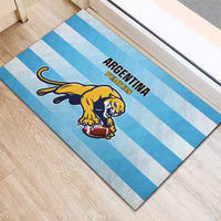 Rugby Argentina Rubber Doormat Pumitas Go Champions