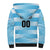 Custom Rugby Argentina Sherpa Hoodie Pumitas Go Champions