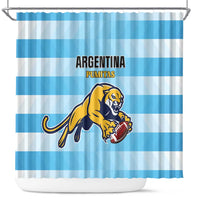 Rugby Argentina Shower Curtain Pumitas Go Champions