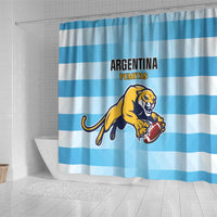 Rugby Argentina Shower Curtain Pumitas Go Champions
