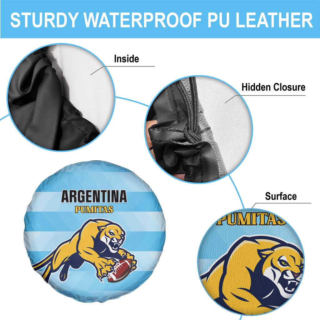 Rugby Argentina Spare Tire Cover Pumitas Go Champions