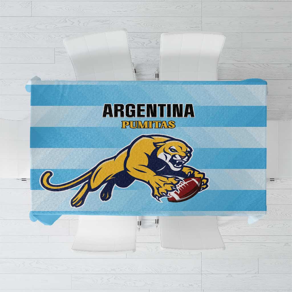Rugby Argentina Tablecloth Pumitas Go Champions