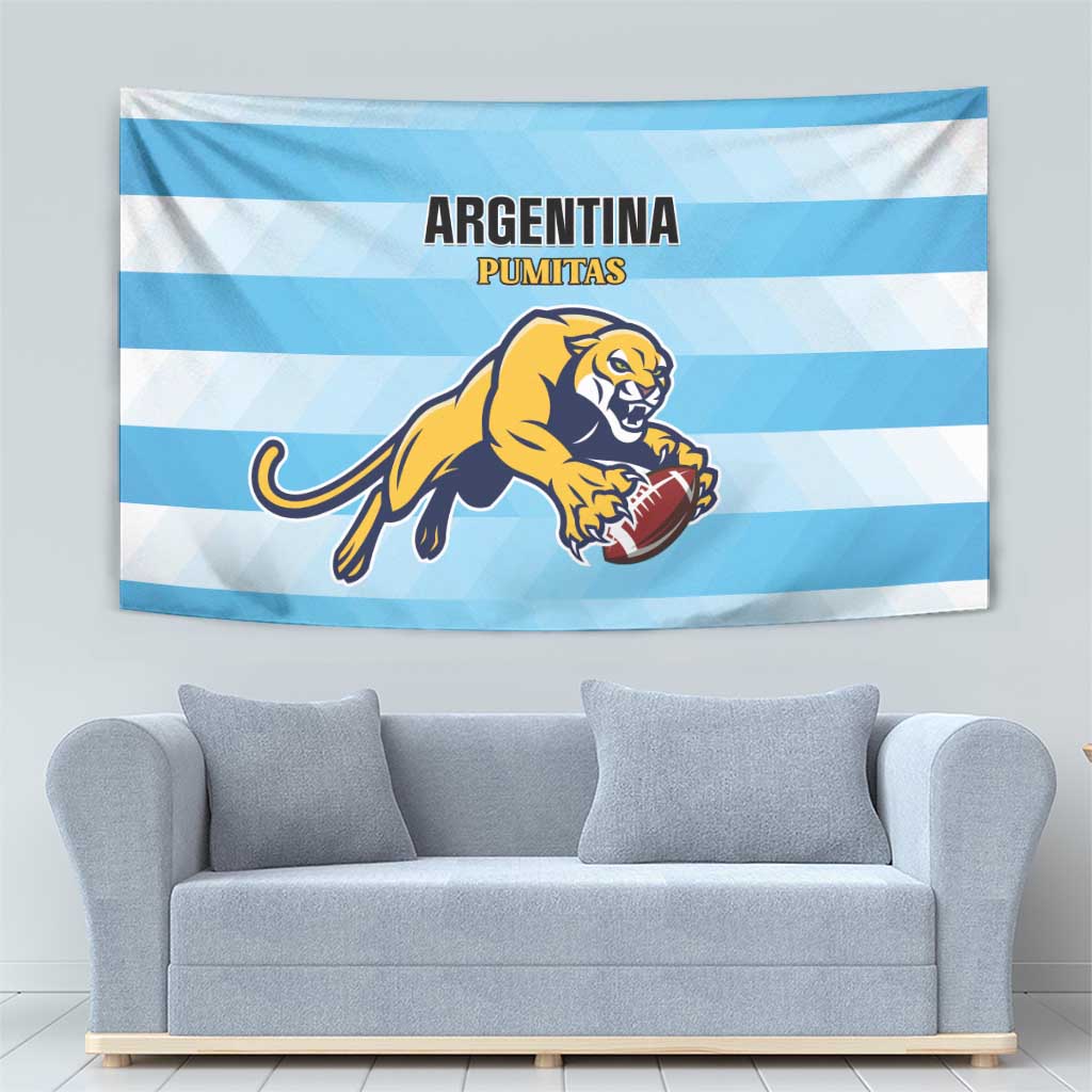 Rugby Argentina Tapestry Pumitas Go Champions