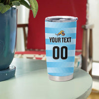 Custom Rugby Argentina Tumbler Cup Pumitas Go Champions