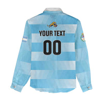 Custom Rugby Argentina Women Casual Shirt Pumitas Go Champions