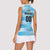 Custom Rugby Argentina Women Sleeveless Polo Shirt Pumitas Go Champions