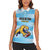 Custom Rugby Argentina Women Sleeveless Polo Shirt Pumitas Go Champions