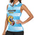 Custom Rugby Argentina Women Sleeveless Polo Shirt Pumitas Go Champions