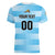 Custom Rugby Argentina Women V-Neck T-Shirt Pumitas Go Champions