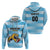 Custom Rugby Argentina Zip Hoodie Pumitas Go Champions
