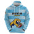 Custom Rugby Argentina Zip Hoodie Pumitas Go Champions