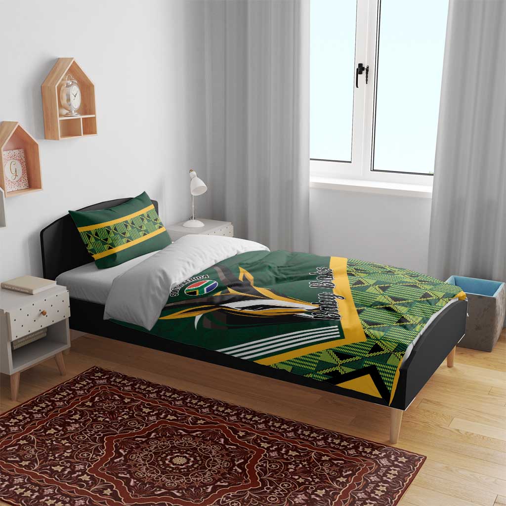 Rugby South Africa Bedding Set Baby Boks Go Champions