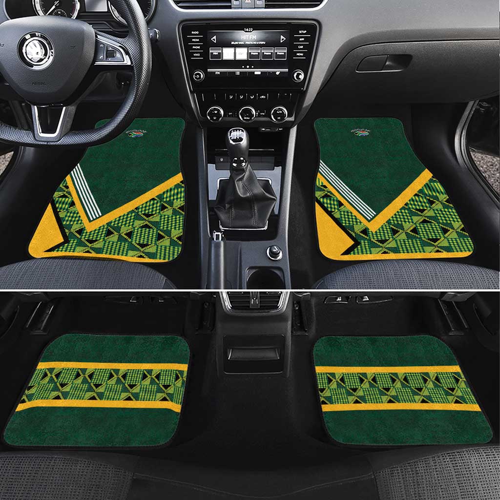 Rugby South Africa Car Mats Baby Boks Go Champions