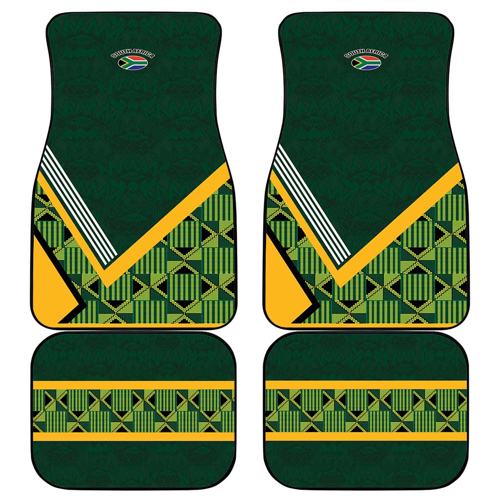 Rugby South Africa Car Mats Baby Boks Go Champions