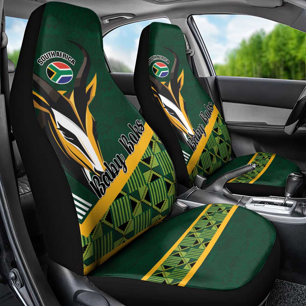 Rugby South Africa Car Seat Cover Baby Boks Go Champions