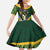 Custom Rugby South Africa Family Matching Summer Maxi Dress and Hawaiian Shirt Baby Boks Go Champions