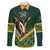 Custom Rugby South Africa Family Matching Summer Maxi Dress and Hawaiian Shirt Baby Boks Go Champions