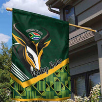 Rugby South Africa Garden Flag Baby Boks Go Champions