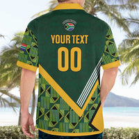 Custom Rugby South Africa Hawaiian Shirt Baby Boks Go Champions