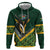 Custom Rugby South Africa Hoodie Baby Boks Go Champions