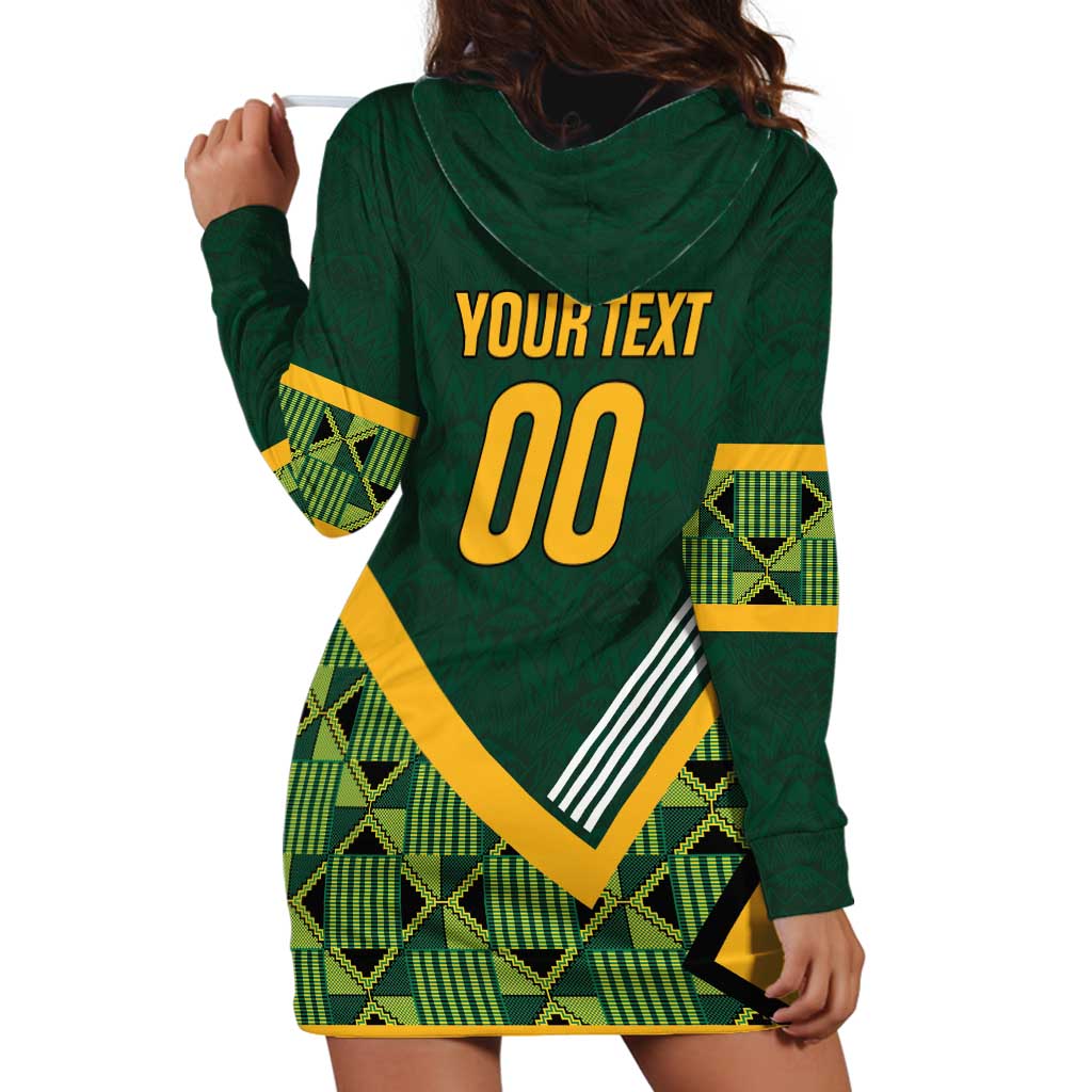 Custom Rugby South Africa Hoodie Dress Baby Boks Go Champions