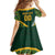 Custom Rugby South Africa Kid Short Sleeve Dress Baby Boks Go Champions