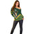 Custom Rugby South Africa Off Shoulder Sweater Baby Boks Go Champions