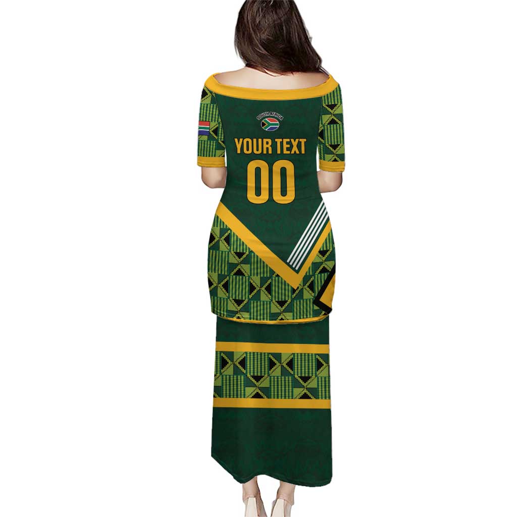 Custom Rugby South Africa Puletasi Baby Boks Go Champions