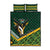 Rugby South Africa Quilt Bed Set Baby Boks Go Champions
