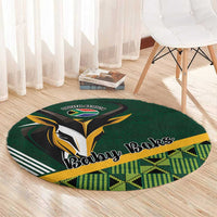 Rugby South Africa Round Carpet Baby Boks Go Champions