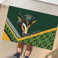 Rugby South Africa Rubber Doormat Baby Boks Go Champions