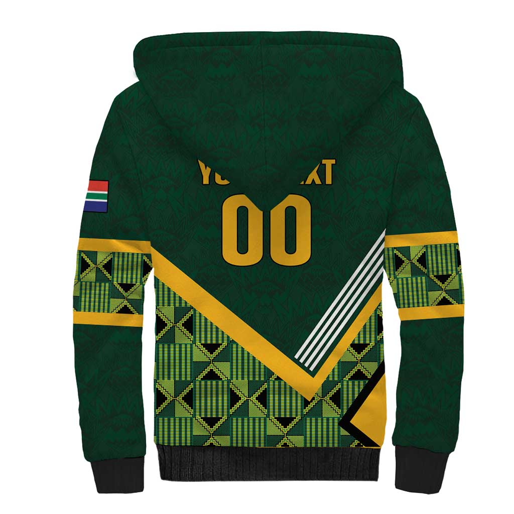 Custom Rugby South Africa Sherpa Hoodie Baby Boks Go Champions