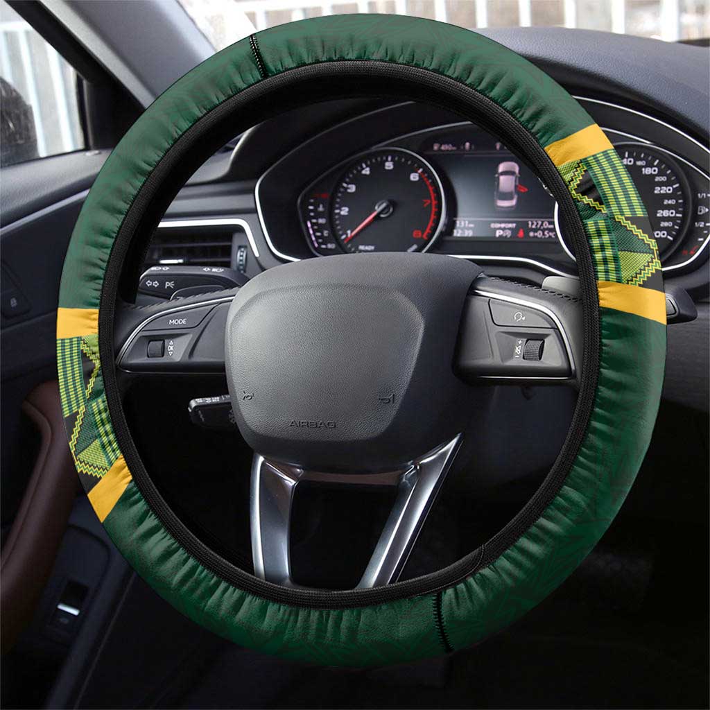 Rugby South Africa Steering Wheel Cover Baby Boks Go Champions