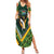 Custom Rugby South Africa Summer Maxi Dress Baby Boks Go Champions