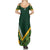 Custom Rugby South Africa Summer Maxi Dress Baby Boks Go Champions