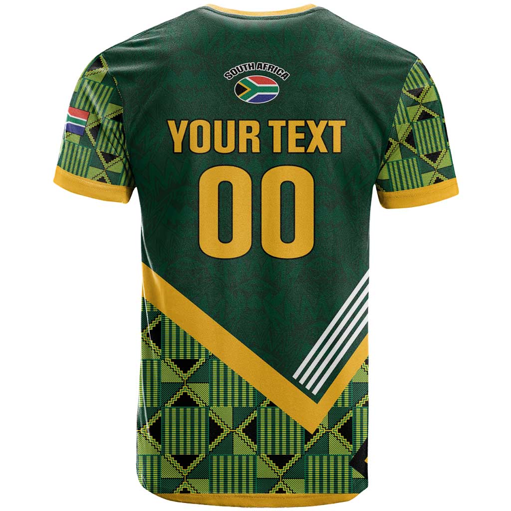 Custom Rugby South Africa T Shirt Baby Boks Go Champions