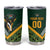 Custom Rugby South Africa Tumbler Cup Baby Boks Go Champions